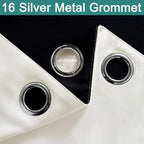 Yakamok Total Blackout Extra Wide Patio Sliding Door Curtains, Grommet Thermal - Image 3