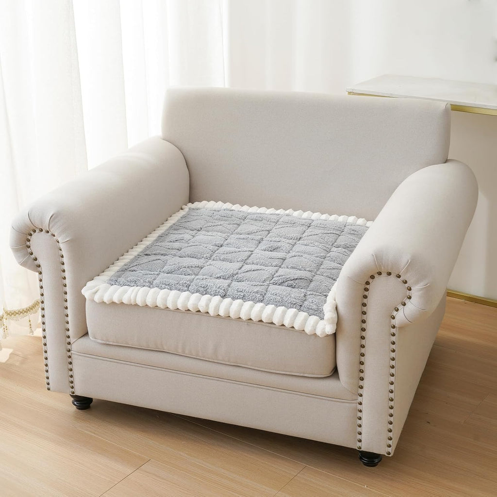 27.6”x27.6” Couch Cover for Dogs, Washable Sofa Protector for Pets