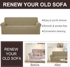 U-NICE HOME Stretch Couch Cover Sofa Cover Sofa Slipcover Furniture Protector - Image 4