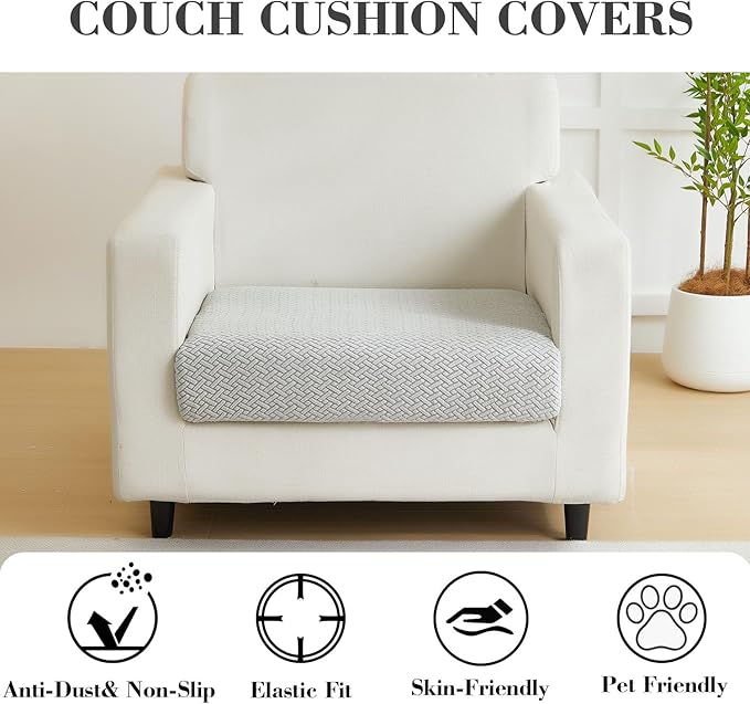Sofa Covers Couch Covers for Sofa Pet Friendly Couch Cushion Covers Universal - Image 3