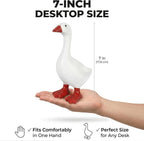 Desk Goose 7 Inch Mini Desktop Goose Statue Office Desk Decor