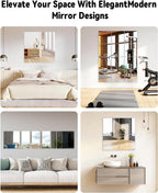 Full Length Wall Unbreakable Mirror Tiles12'' x 12'' x 4PCS