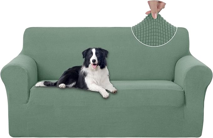 U-NICE HOME Oversized Stretch Loveseat Couch Cover Sofa Covers Washable Sofa by U-NICEHOME