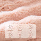 HANDONTIME Faux Fur Plush Sofa Covers - Image 2