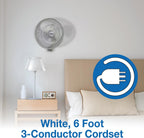 Air King 9016 Commercial Grade Oscillating Wall Mount Fan, 16-Inch