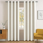 MIULEE Room Darkening Curtains Thermal Insulated Drapes Solid Window Treatment by MIULEE