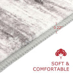 KOZYFLY Modern Abstract Kitchen Runner Rug, 2x6 Washable Rug Runner Non-Slip - Image 2