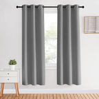 NICETOWN Blackout Window Curtains & Drapes 70" Long, 2 Panels, 34 inch by NICETOWN