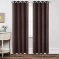 Joydeco Blackout Curtains 84 inches Long 2 Panels Set, Thermal Insulated Long by JOYDECO