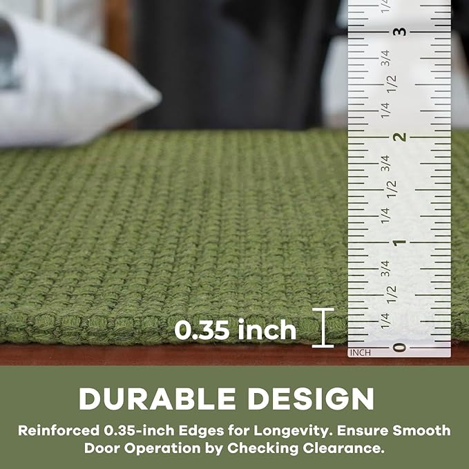 KOZYFLY Long Runners for Hallways 3x12 ft Washable Kitchen Runner Non Slip - Image 4