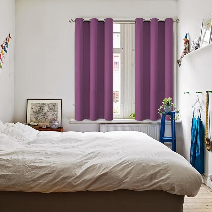BGment Room Darkening Curtains 54 Inches Long - Image 2