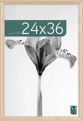 MCS Studio Gallery Classic Poster Frame, 24x36, Natural Woodgrain