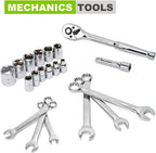 FASTPRO 236-Piece Home Repairing Tool Set with Tool Bag, Green