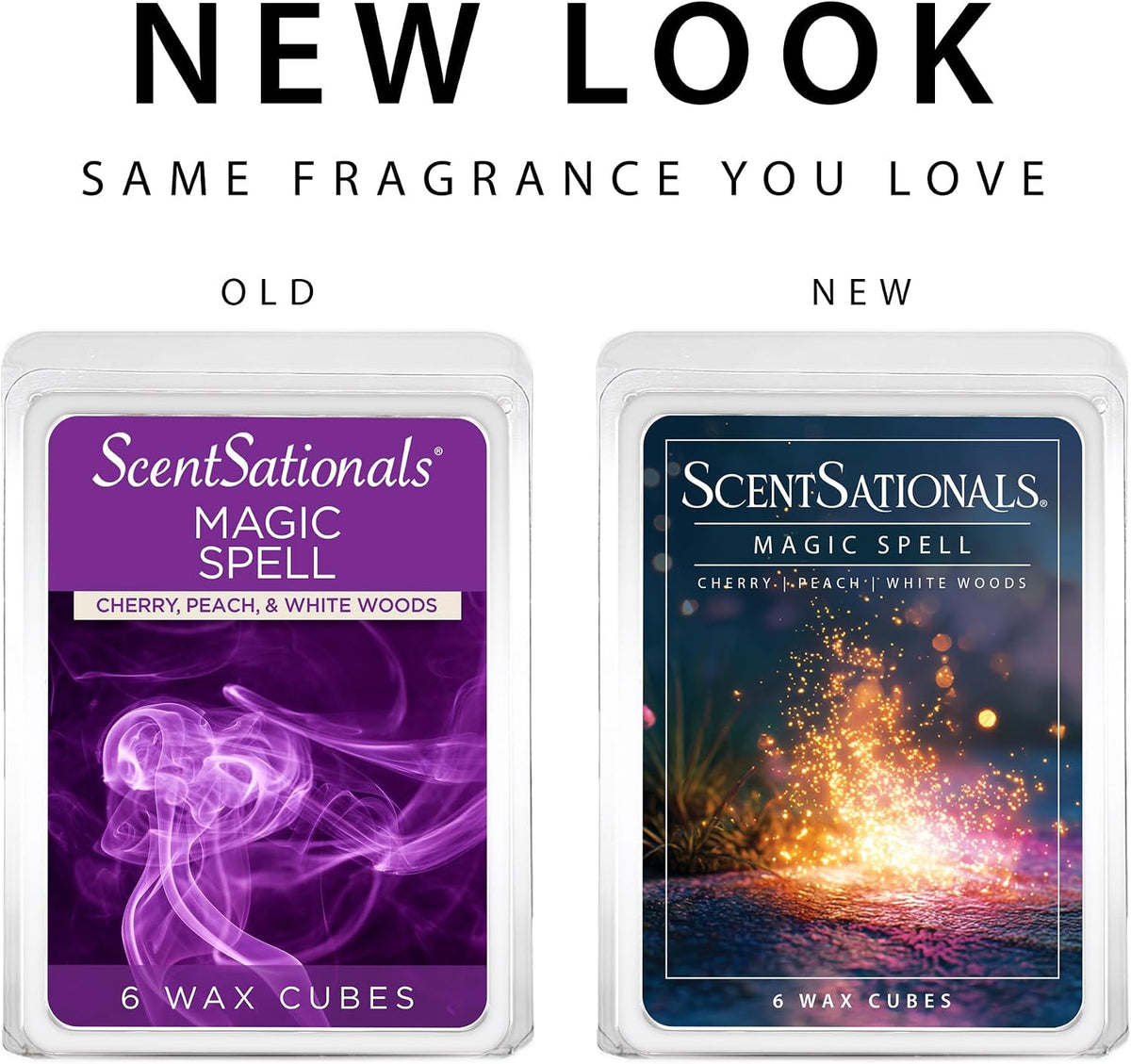 ScentSationals Magic Spell - Cherry Scented Wax Melts 10oz (24 Cubes)