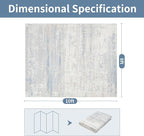 Washable Rugs 8x10 Area Rugs for Living Room- Modern Abstract Rugs for Bedroom - Image 2