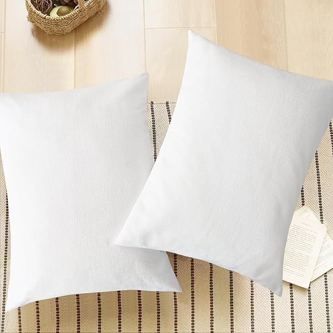 CaliTime Throw Pillow Covers Decorative 20 X 26 Inches Pack of 2 Cozy Chenille - Image 5