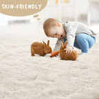 LOCHAS Ultra Soft Indoor Modern 10x14 Area Rugs Fluffy Living Room Carpets - Image 6