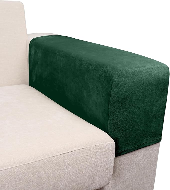 Couch Arm Covers 2 Pcs Sofa Armrest Covers Stretch Couch, Armrest Cover by Taque