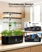 Hydroponics Growing System Indoor Garden: 12 Pods Hydroponic Planter