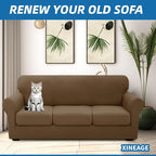 XINEAGE New 4 Pieces Extra Large Couch Covers - Image 2