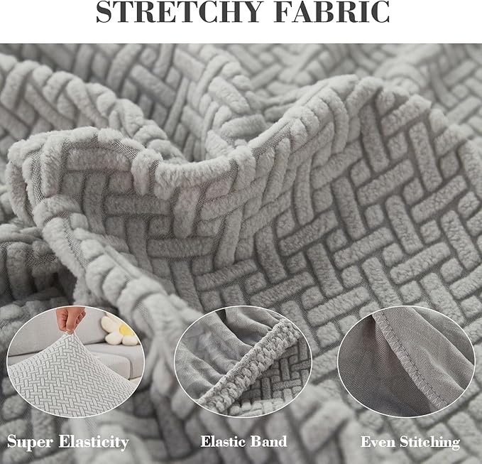 Sofa Covers Couch Covers for Sofa Pet Friendly Couch Cushion Covers Universal - Image 3
