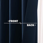 NICETOWN Blackout Kitchen Curtains and Draperies - Image 5