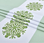 Zobesta Vinyl Table Cloth for Rectangle Tables 86x55 Plastic Tablecloth