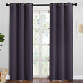 NICETOWN Greyish Purple Blackout Curtains 84 inches Length by NICETOWN