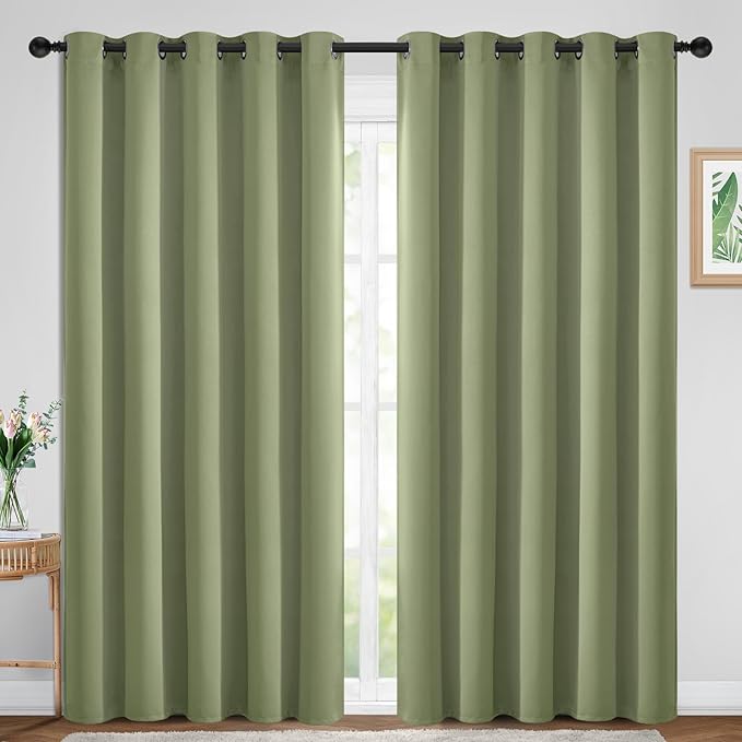 Yakamok 84 Inch Length Blackout Curtains by Yakamok