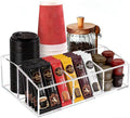 Coffee Bar Accessories, Acrylic Coffee Station Organizer Storage Box