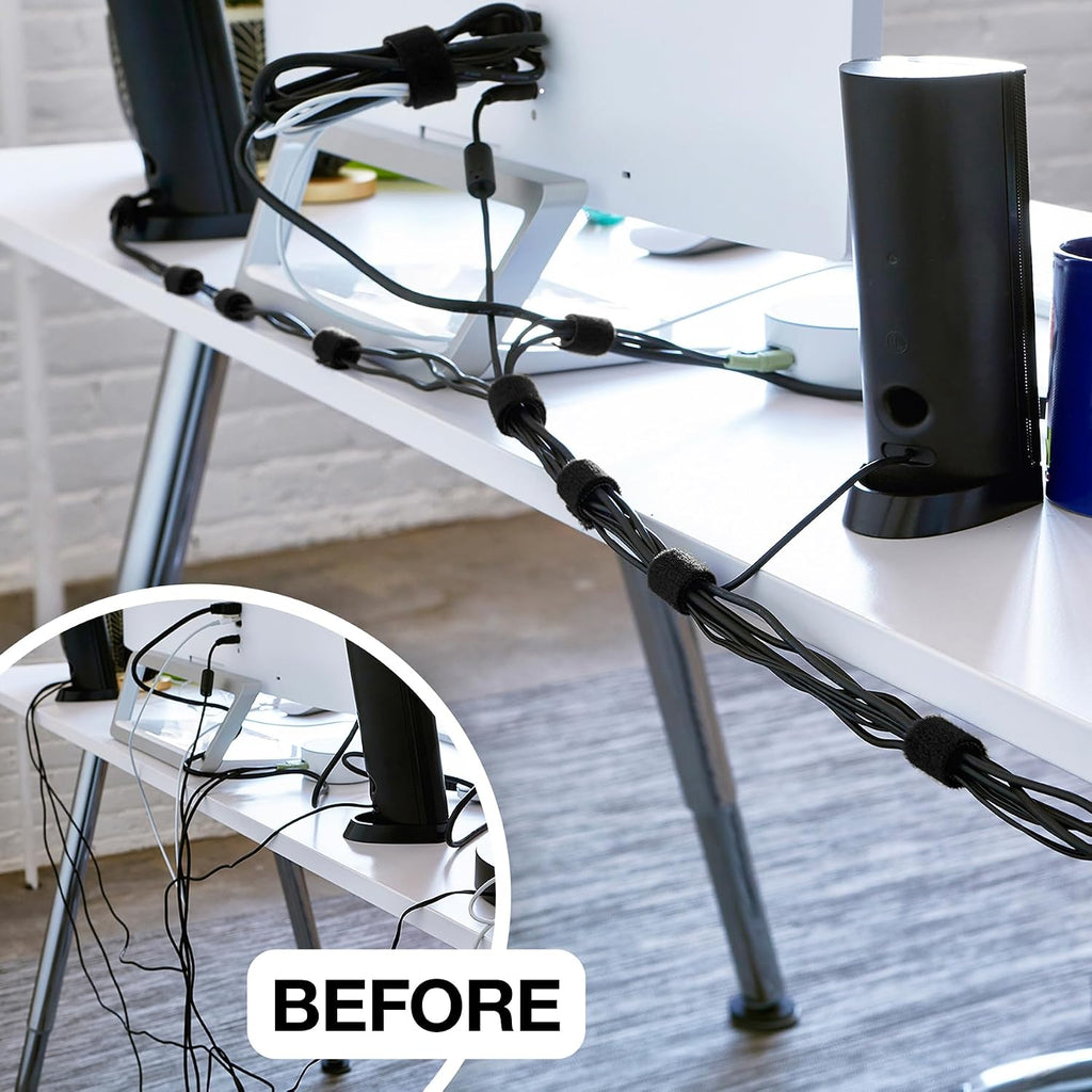 Self-Gripping Perforated Roll Cable Ties by Wrap-It Storage