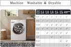 Washable Rugs 8x10 Area Rugs for Living Room, Rugs for Bedroom, Large Carpets - Image 9