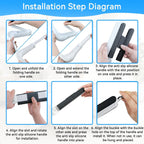 Mattress Lifter, Bed Maker Tool Sheet Tucker Tool Mattress Lifter Wedge Bed Accessories Foldable Plastic for Changing Sheets
