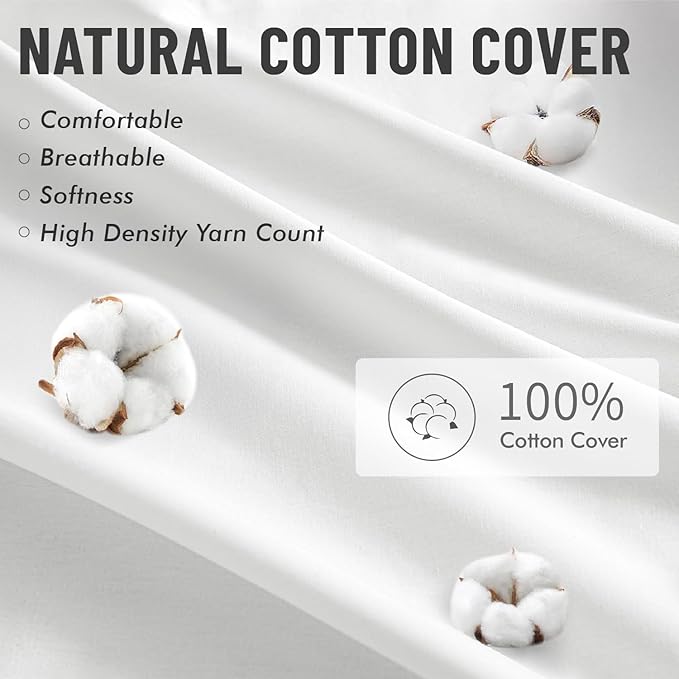 MIULEE 26x26 Pillow Inserts - Image 4