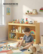 SONGMICS Kids' Toy Storage Shelf, Montessori Shelf with 5 compartments