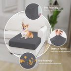 Easy-Going Stretch Sectional Couch Covers 1 Piece Chaise Lounge Slipcover L - Image 4