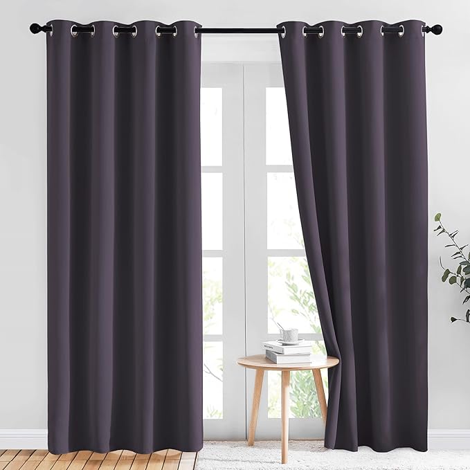 NICETOWN Block Window Curtains 84" Length by NICETOWN