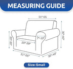 KEKUOU Stretch Single Sofa Slipcover 1 Piece Couch Sofa Cover Furniture - Image 6