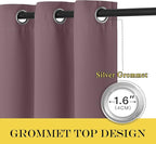 NICETOWN Dry Rose Doorway Curtains Elegant & Luxury - Image 2