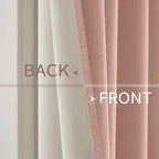 MIULEE 100% Blackout Linen Curtains - Image 6