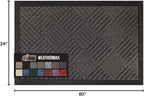 GORILLA GRIP 100% Waterproof All-Season WeatherMAX Doormat, US Designed Natural - Image 2