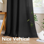 H.VERSAILTEX Living Room Linen Curtains Home Decorative Nickel Grommet Curtains - Image 7