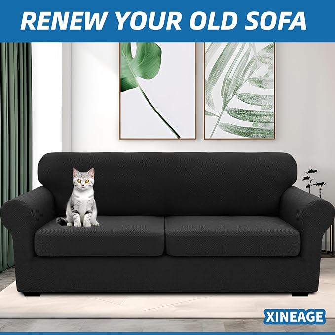 XINEAGE 2026 New 3 Pieces Couch Covers - Image 4