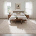 Washable Rugs 8x10 Area Rugs for Living Room- Vintage Brown Rugs for Bedroom - Image 8