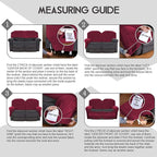 ULTICOR Reclining Love Seat Slipcover, 6-Piece Velvet Stretch Loveseat - Image 7