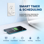 Osprey Smart Plug, Wi-Fi Outlet, Alexa & Google, Timer, No Hub