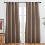 NICETOWN Blackout Doorway Curtains 80 inches Long by NICETOWN