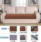 H.VERSAILTEX Super Stretch Individual Seat Cushion Covers Sofa Covers Couch - Image 2