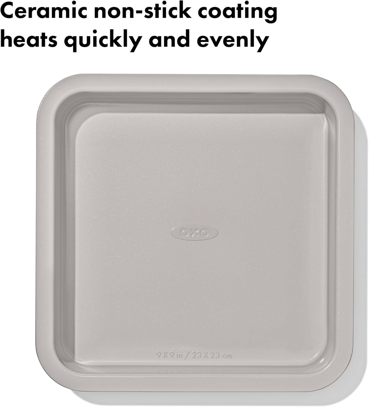 OXO Good Grips Non-Stick Pro Ceramic Coated 9-Inch Square Cake Pan