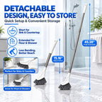Revice Cleaning Brush,Extendable Crevice Cleaning Brush 2PCS